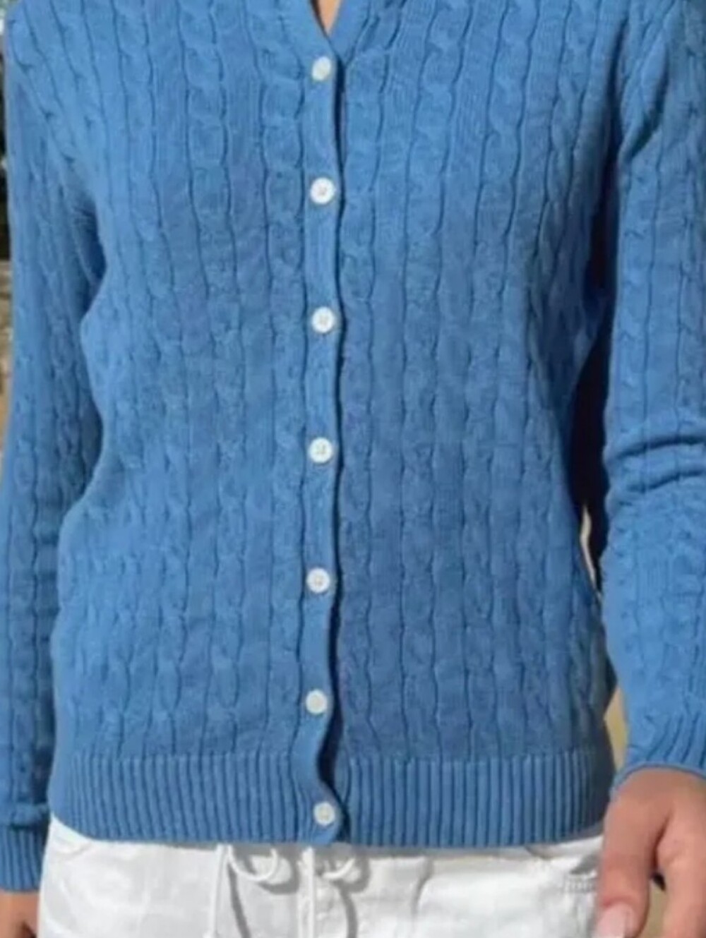 Brandy Melville Cable Sweater
